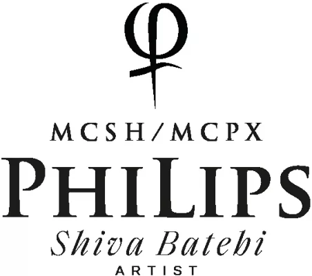 Offizielles Zertifikats-Logo der Phi-Academy für Shiva Batebi als zertifizierte PhiLips Artistin in Mannheim.